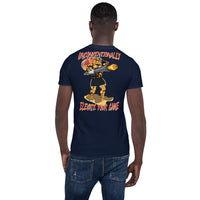 Bulldog - Small Front Badge - Short-Sleeve T-Shirt