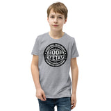 Hoop D'etat Badge - Youth Short Sleeve T-Shirt