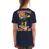Bulldog - Small Front Badge - Youth Short-Sleeve T-Shirt