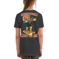 Bulldog - Small Front Badge - Youth Short-Sleeve T-Shirt