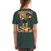 Bulldog - Small Front Badge - Youth Short-Sleeve T-Shirt
